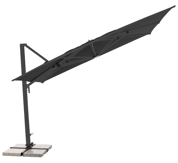 Doppler ALU XL ULTRA 4x3 m - výkyvný zahradní slunečník s boční tyčí