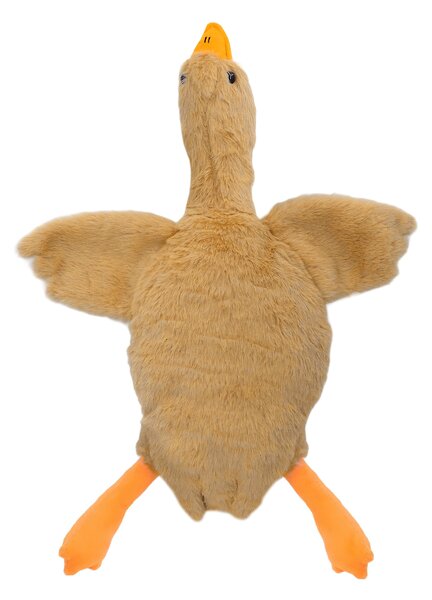 Aga4Kids Plyšový polštář Kachna Hnědá 90 cm