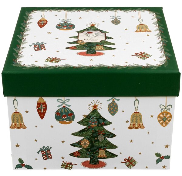Porcelánový šálek s podšálkem Christmas Tree 250 ml sada 2ks