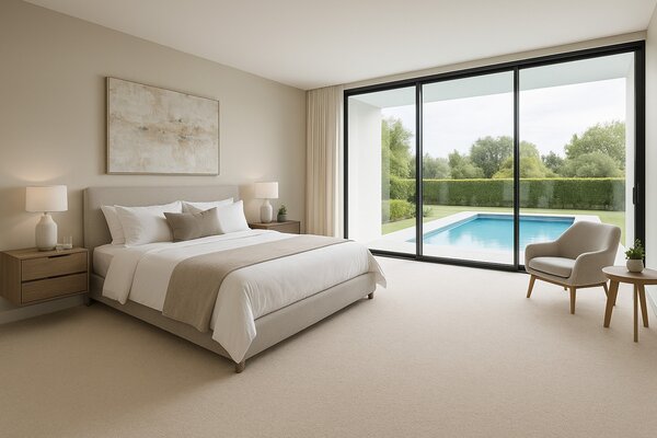 Condor Carpets, AKCE: 90x215 cm Metrážový koberec Sicily 171, šíře, béžová, filc, ložnice