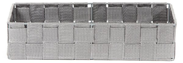 Úložný organizér do zásuvky Compactor TEX - košík L, 30 x 12 x 7 cm, šedý