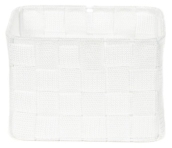 Úložný organizér do zásuvky Compactor TEX vysoký - 19 x 14 x 13 cm, bílý