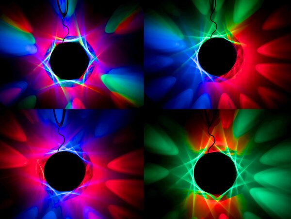 Aga RGB projektor Disco 48 LED MR8004