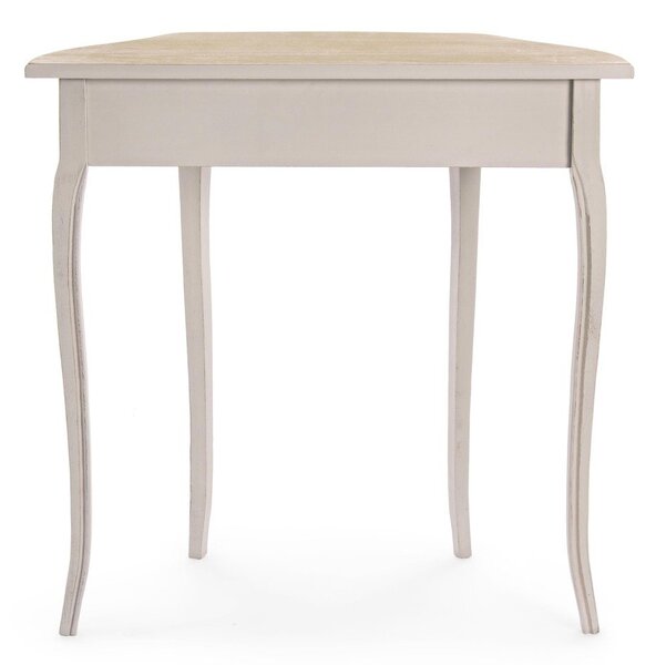 Krémový konzolový stolek 35x80 cm Clarisse – Bizzotto