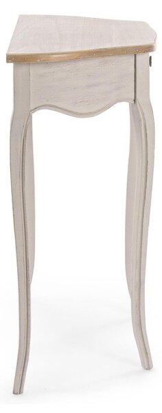 Krémový konzolový stolek 35x80 cm Clarisse – Bizzotto