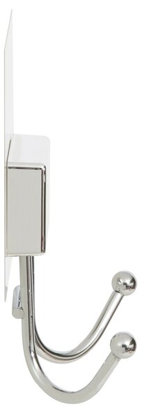 Dvojitý samolepicí háček Compactor Bestlock Magic systém bez vrtání, chrom, nosnost až 3kg
