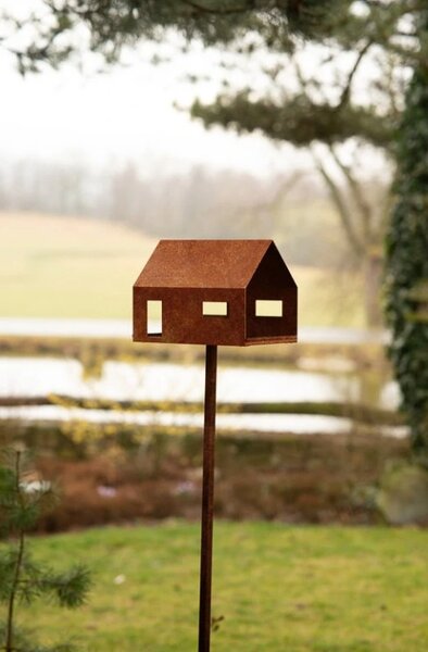 Casa Ptačí krmítko 30 x 21 x 23 cm, corten CORGARDEN 1040