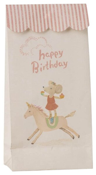 Papírový sáček Happy birthday Unicorn – set 12 ks