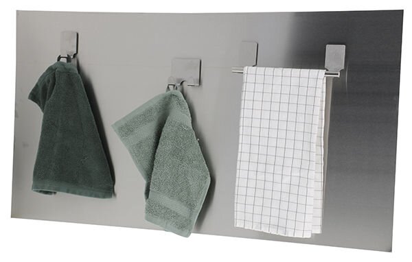 Magnetická nerezová deska na kuchyňskou linku Compactor Memo Board - velká 50 x 90 cm
