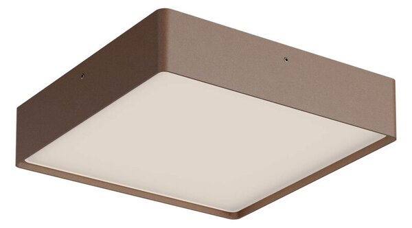 Redo Venkovní stropní LED svítidlo NOX 29,5W, 27x27 cm, CCT 2700/3000K, IP65 Barva: Černá, Stmívání, řízení: ON/OFF (bez stmívání)