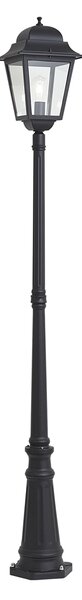Klasická venkovní lucerna černá 220 cm IP44 - Big