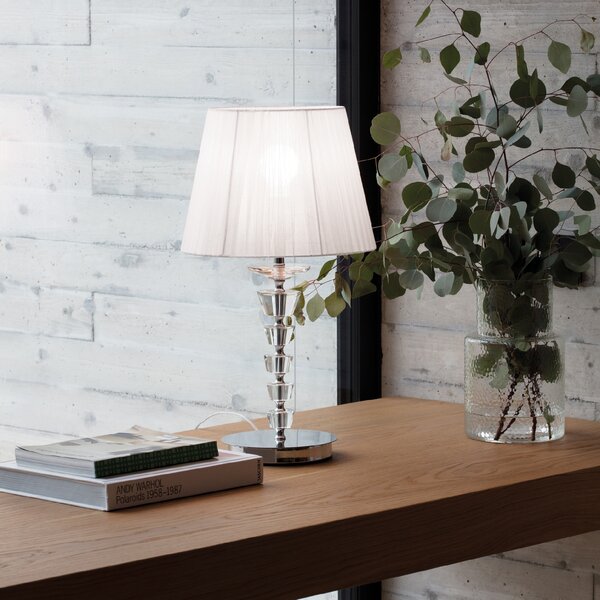 Ideal Lux Stolní lampa PEGASO TL1 SMALL BIANCO