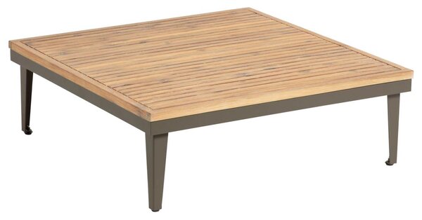Kave Home Dřevěný zahradní konferenční stolek LaForma Pascale 90 x 90 cm