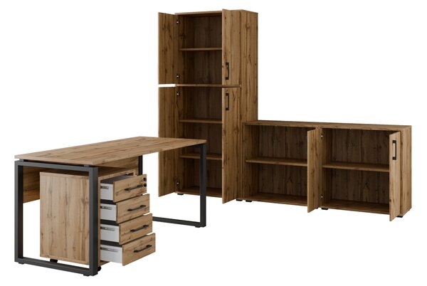 Kancelářská sestava NEJBY GIANNI PREMIUM 2, dub wotan