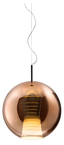 Fabbian - Beluga Royal Závěsné Světlo Diameter 40 Bronze - Lampemesteren