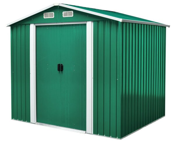 Zahradní domek BestBerg ZDB-4Z / 4,1 m² / 236 x 174 x 206 cm / zelená