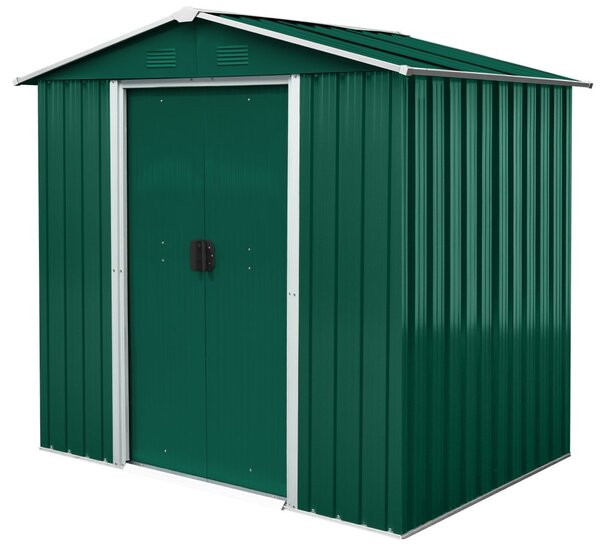 Zahradní domek BestBerg ZDB-2Z / 2,5 m² / 194 x 131 x 184 cm / zelená