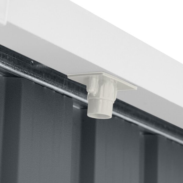 Zahradní domek BestBerg ZDSL-6A / 6,6 m² / 238 x 279 x 203 cm / šedá