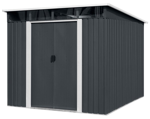 Zahradní domek BestBerg ZDSL-6A / 6,6 m² / 238 x 279 x 203 cm / šedá
