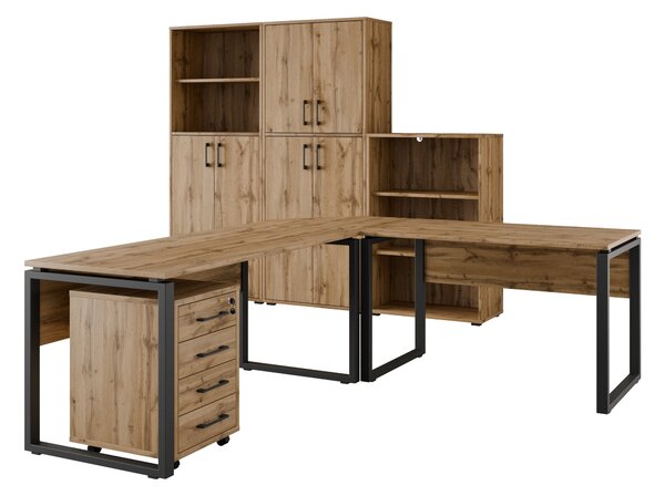 Kancelářská sestava NEJBY GIANNI PREMIUM 1, dub wotan
