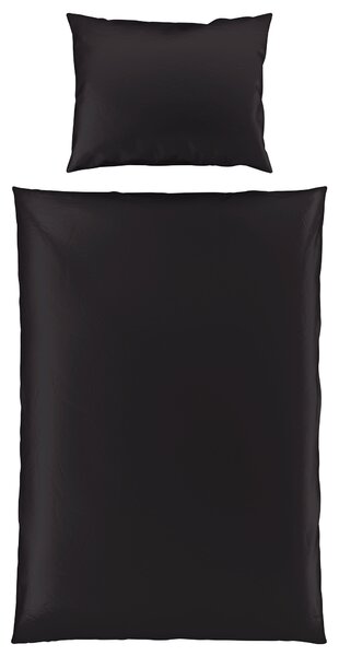 POVLEČENÍ, satén, černá, 140/200 cm Novel - Povlečení