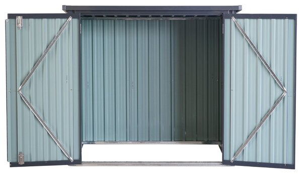 Zahradní domek BestBerg ZS1-1A / 1,3 m² / 147 x 86 x 134 cm / šedá
