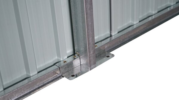 Zahradní domek BestBerg ZCH-4AB / 4,5 m² / 259 x 172 x 222 cm / šedá/bílá