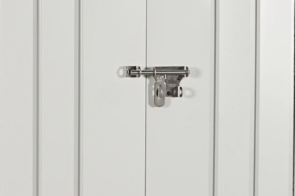 Zahradní domek BestBerg ZCH-4AB / 4,5 m² / 259 x 172 x 222 cm / šedá/bílá