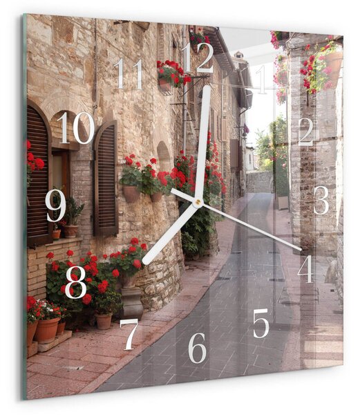 Skleněné hodiny Avenue zskb-30x30-00081799