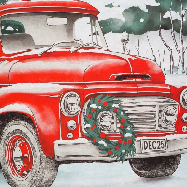 VÁNOČNÍ RENFORCÉ POVLEČENÍ XMAS 160X200 CM, 2 KS 70X80 CM VZOROVANÉ