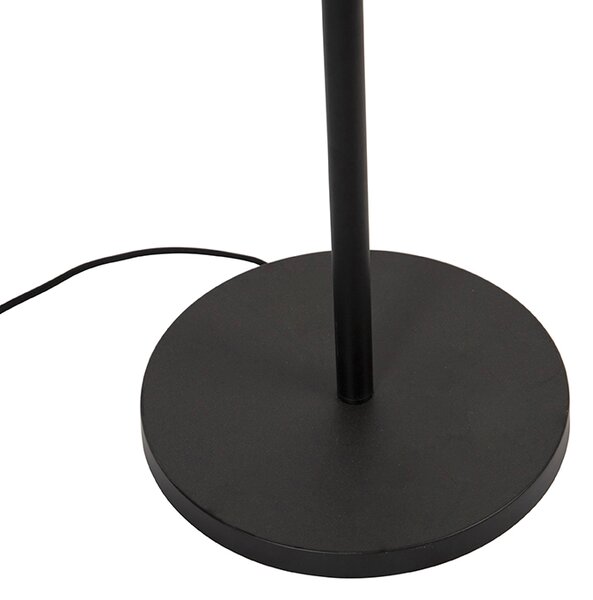 Skandinávská stojací lampa černá 5-světlo - Facil Tube