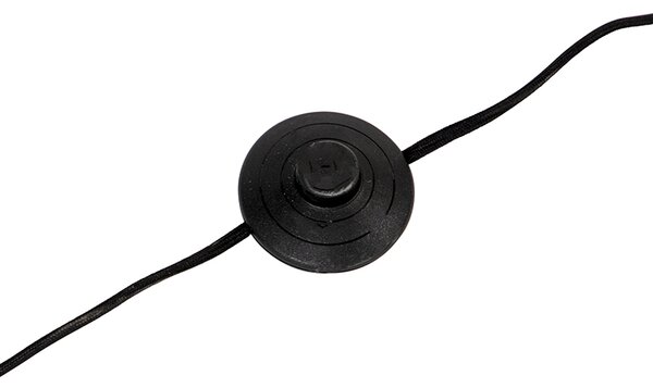Skandinávská stojací lampa černá 5-světlo - Facil Tube