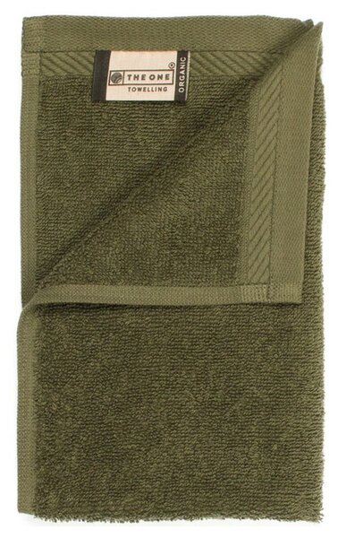 The One Towelling® Malý ručník Organic 30x50 - Antracit | 30 x 50 cm