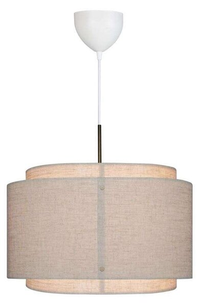 Závěsná svítidlo DFTP by Nordlux, Takai, stmívatelné, Béžová, Obývací pokoj, Tkanina / Textil, Design