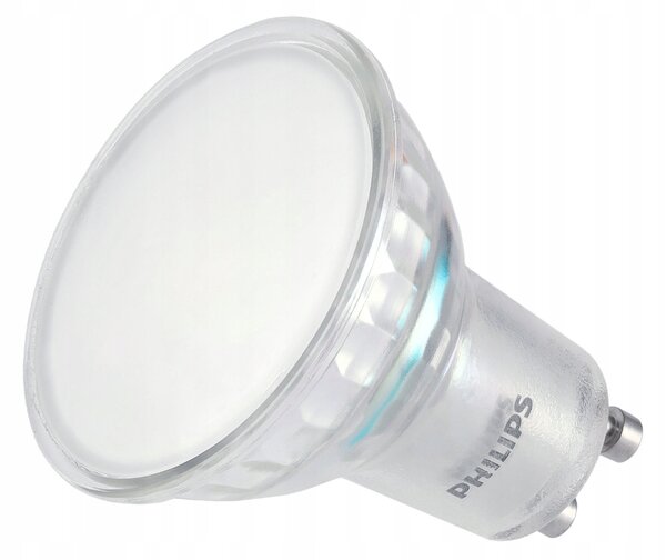 SADA 10x GU10 LED žárovka PHILIPS 4,9W 550lm - studená bílá