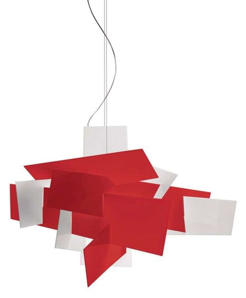 Foscarini - Big Bang LED Large Závěsné Světlo Dimmable Red - Lampemesteren