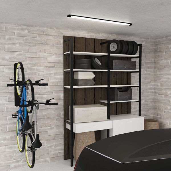 LED svítidlo Batten, 1x LED 27w, 4000k, b, (90 cm)
