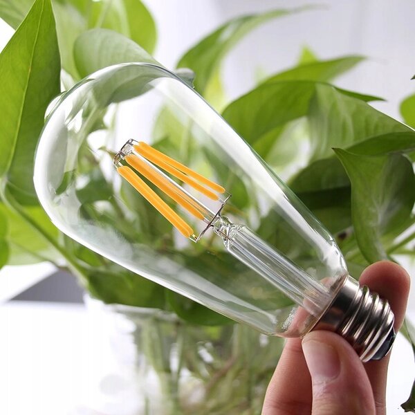 SADA 6x LED žárovka E27 8W 880lm 3000K - teplá bílá