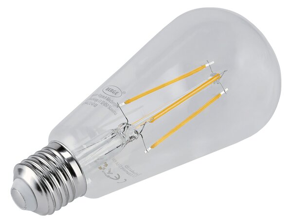 SADA 6x LED žárovka E27 8W 880lm 3000K - teplá bílá
