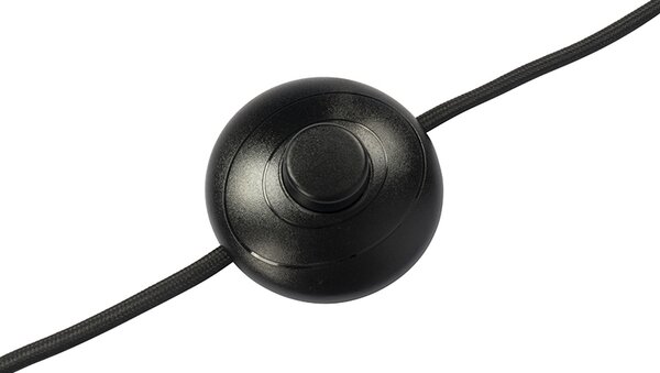 Designová stojací lampa černá se zlatem 3-světlo nastavitelné - Mesh