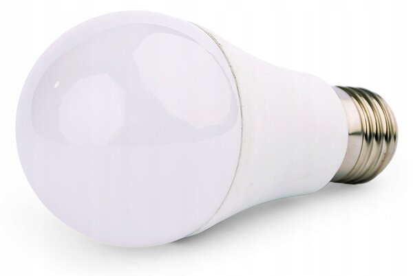 SADA 10x LED žárovka E27 12W - studená bílá