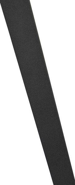 Stojací lampa černá s černým stínítkem a zlatým vnitřkem - Ilse