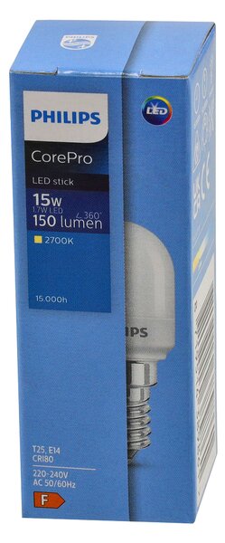 LED žárovka E14 1,7W 150lm T25 2700K - teplá bílá