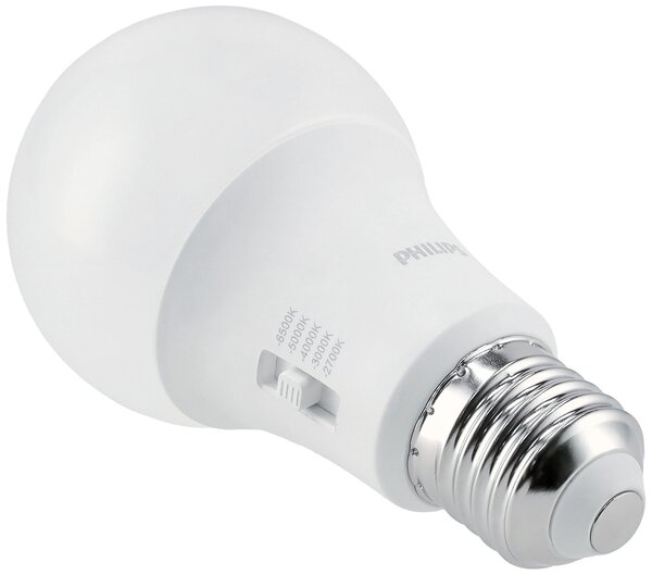 LED žárovka E27 stmívatelná 8W 806lm A60 5CCT Philips 2700K - 6500K