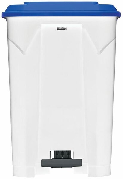 Rossignol SAS Koš na tříděný odpad pro HACCP - papír, Rossignol Utilo 54041, 50 L, modrý plast