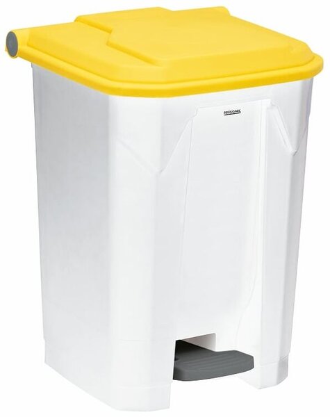 Rossignol SAS Koš na tříděný odpad pro HACCP - plast, Rossignol Utilo 54044, 50 L, žlutý plast