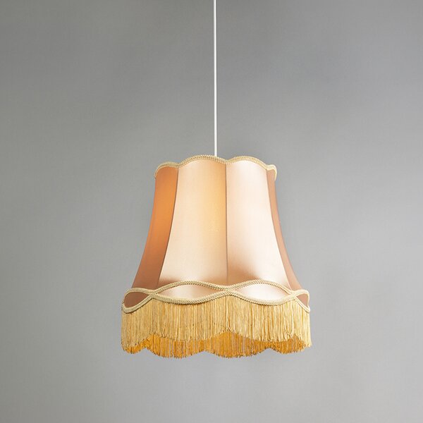 Sada 4 retro závěsných lamp barevných 45 cm - Granny