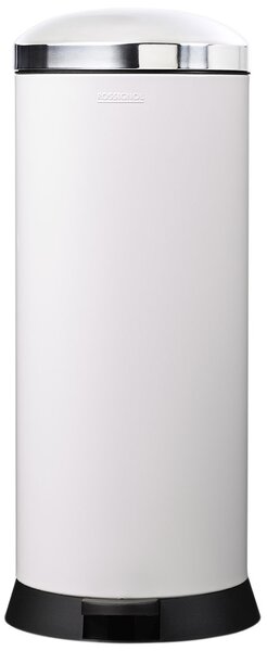Rossignol SAS Pedálový koš Rossignol Bomba 91041, 30 L, bílý, RAL 9016