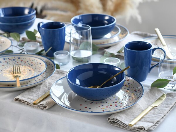 KOMBINOVANÁ SOUPRAVA, 16dílné, kamenina Creatable - Online Only nádobí, Online Only