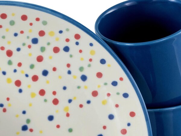 KOMBINOVANÁ SOUPRAVA, 16dílné, kamenina Creatable - Online Only nádobí, Online Only